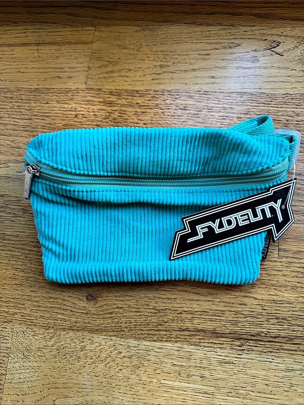 Fydelity Ultra-Slim Fanny Pack - Plush Corduroy Edition Blue